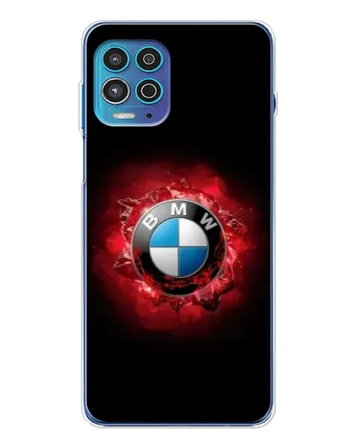 Чехол для Motorola MOTO G100 Pro с картинкой «Логотип BMW — вспышка» Чехол для Motorola MOTO G100 Pro с картинкой «Логотип BMW — вспышка»