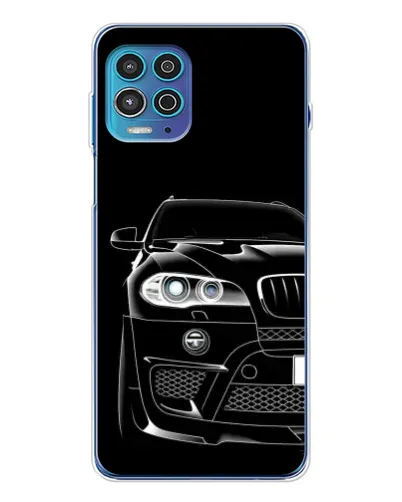 Чехол для Motorola MOTO G100 Pro с картинкой «Темный силуэт BMW» Чехол для Motorola MOTO G100 Pro с картинкой «Темный силуэт BMW»