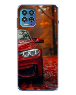 Чехол для Motorola MOTO G100 Pro с картинкой «Осенняя BMW M4»