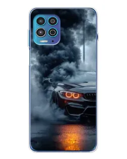 Чохол для Motorola MOTO G100 Pro з картинкою «BMW M-Power — абстракція»