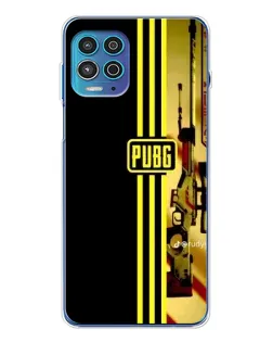 Чехол для Motorola MOTO G100 Pro с картинкой «PUBG — камуфляжный шлем»
