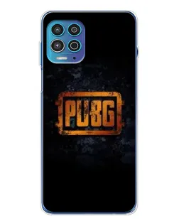 Чехол для Motorola MOTO G100 Pro с картинкой «PUBG — золотой логотип»