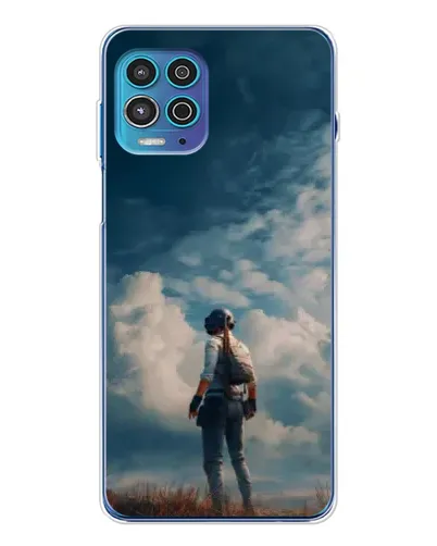 Чехол для Motorola MOTO G100 Pro с картинкой «Герой PUBG на скале» Чехол для Motorola MOTO G100 Pro с картинкой «Герой PUBG на скале»