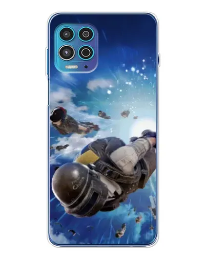 Чехол для Motorola MOTO G100 Pro с картинкой «Десант PUBG — прыжок» Чехол для Motorola MOTO G100 Pro с картинкой «Десант PUBG — прыжок»