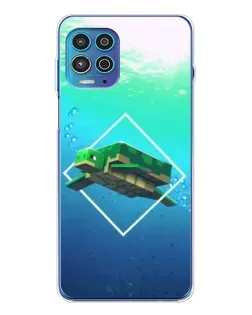 Чохол для Motorola MOTO G100 Pro з картинкою «Черепаха Minecraft» Чохол для Motorola MOTO G100 Pro з картинкою «Черепаха Minecraft»