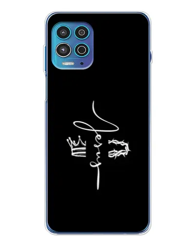 Чехол для Motorola MOTO G100 Pro с картинкой «Король Славы Jesus»