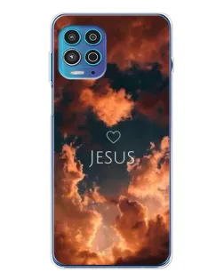 Чехол для Motorola MOTO G100 Pro с картинкой «Сияние Имени Jesus» Чехол для Motorola MOTO G100 Pro с картинкой «Сияние Имени Jesus»