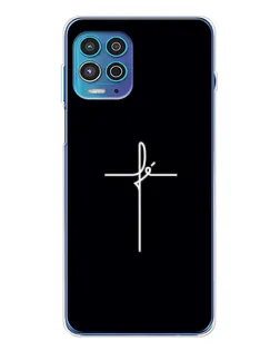 Чохол для Motorola MOTO G100 Pro з картинкою «Тонкий хрест» Чохол для Motorola MOTO G100 Pro з картинкою «Тонкий хрест»