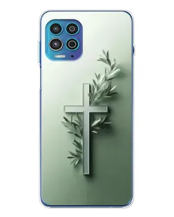 Чохол для Motorola MOTO G100 Pro з картинкою «Оливкова гілка» Чохол для Motorola MOTO G100 Pro з картинкою «Оливкова гілка»