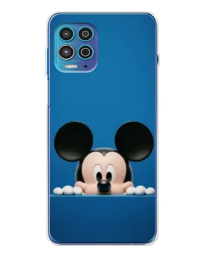 Чехол для Motorola MOTO G100 Pro с картинкой «Микки выглядывает» Чехол для Motorola MOTO G100 Pro с картинкой «Микки выглядывает»