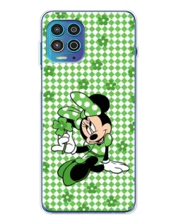 Чехол для Motorola MOTO G100 Pro с картинкой «Mickey в клетку»