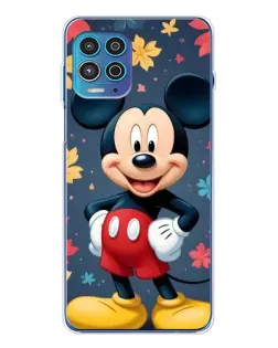 Чехол для Motorola MOTO G100 Pro с картинкой «Осенний Mickey Mouse»