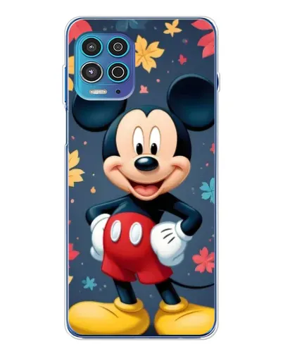 Чехол для Motorola MOTO G100 Pro с картинкой «Осенний Mickey Mouse» Чехол для Motorola MOTO G100 Pro с картинкой «Осенний Mickey Mouse»