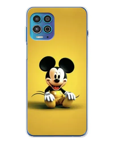 Чехол для Motorola MOTO G100 Pro с картинкой «Микки на желтом» Чехол для Motorola MOTO G100 Pro с картинкой «Микки на желтом»