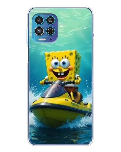 Чехол для Motorola MOTO G100 Pro с картинкой «Спанч Боб на гидроцикле» Чехол для Motorola MOTO G100 Pro с картинкой «Спанч Боб на гидроцикле»