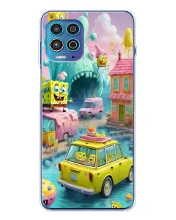 Чехол для Motorola MOTO G100 Pro с картинкой «Монстр-трак приключения»