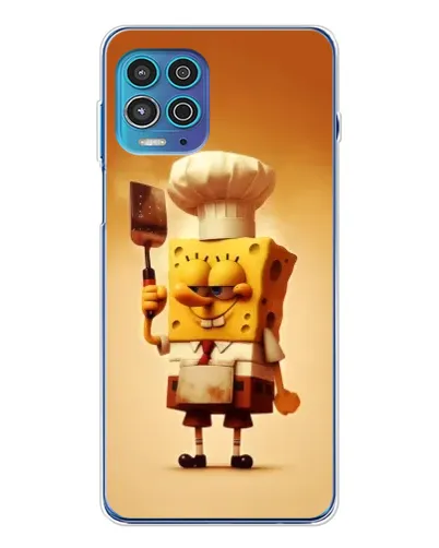 Чехол для Motorola MOTO G100 Pro с картинкой «Губка Боб повар» Чехол для Motorola MOTO G100 Pro с картинкой «Губка Боб повар»