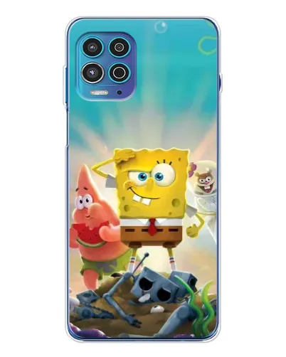Чехол для Motorola MOTO G100 Pro с картинкой «Спанч Боб победитель» Чехол для Motorola MOTO G100 Pro с картинкой «Спанч Боб победитель»