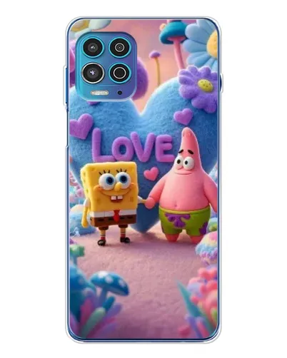 Чехол для Motorola MOTO G100 Pro с картинкой «Губка Боб Патрик» Чехол для Motorola MOTO G100 Pro с картинкой «Губка Боб Патрик»