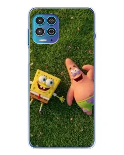 Чохол для Motorola MOTO G100 Pro з картинкою «Друзі на галявині» Чохол для Motorola MOTO G100 Pro з картинкою «Друзі на галявині»
