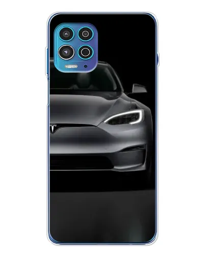 Чехол для Motorola MOTO G100 Pro с картинкой «Tesla Model S Look» Чехол для Motorola MOTO G100 Pro с картинкой «Tesla Model S Look»