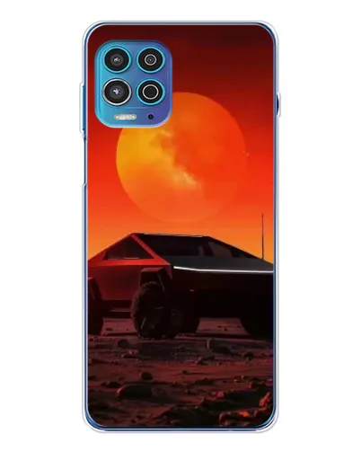Чехол для Motorola MOTO G100 Pro с картинкой «Cybertruck на Марсе» Чехол для Motorola MOTO G100 Pro с картинкой «Cybertruck на Марсе»