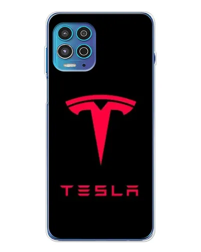 Чехол для Motorola MOTO G100 Pro с картинкой «Tesla Red Logo» Чехол для Motorola MOTO G100 Pro с картинкой «Tesla Red Logo»