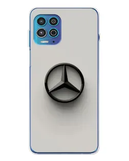 Чехол для Motorola MOTO G100 Pro с картинкой «Mercedes Maybach стиль»