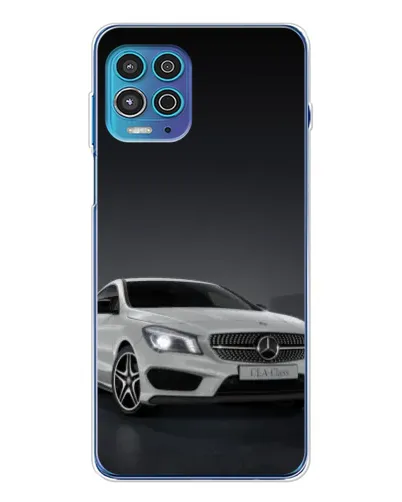 Чехол для Motorola MOTO G100 Pro с картинкой «Mercedes AMG GT Silver»