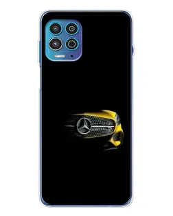 Чехол для Motorola MOTO G100 Pro с картинкой «Mercedes — ретро стиль»