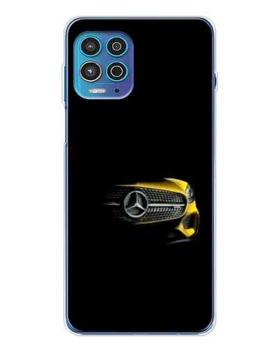 Чехол для Motorola MOTO G100 Pro с картинкой «Mercedes — ретро стиль»