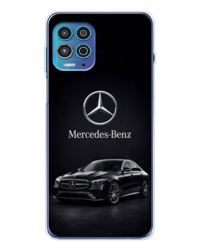 Чехол для Motorola MOTO G100 Pro с картинкой «Mercedes — решетка радиатора»