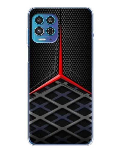 Чехол для Motorola MOTO G100 Pro с картинкой «Mercedes Carbon Grid»