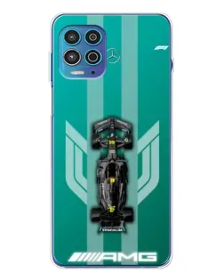 Чехол для Motorola MOTO G100 Pro с картинкой «Mercedes AMG Petronas»
