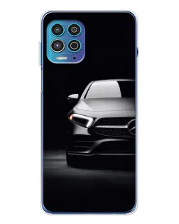 Чехол для Motorola MOTO G100 Pro с картинкой «Свет фар Mercedes»