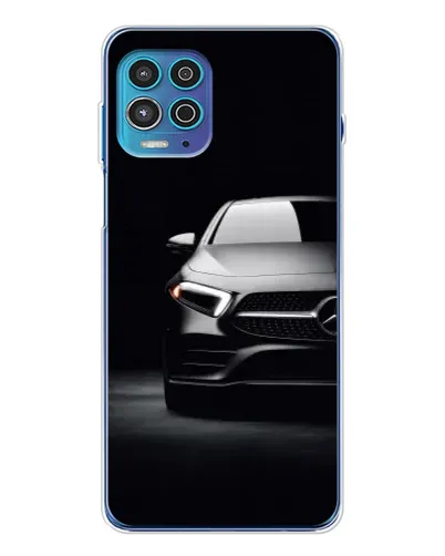 Чехол для Motorola MOTO G100 Pro с картинкой «Свет фар Mercedes»