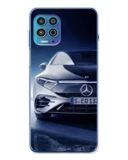 Чехол для Motorola MOTO G100 Pro с картинкой «Mercedes EQ — будущее»