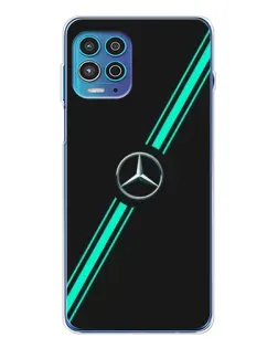 Чохол для Motorola MOTO G100 Pro з картинкою «Спортивні лінії Mercedes» Чохол для Motorola MOTO G100 Pro з картинкою «Спортивні лінії Mercedes»