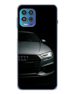 Чехол для Motorola MOTO G100 Pro с картинкой «Audi — детализация кузова»
