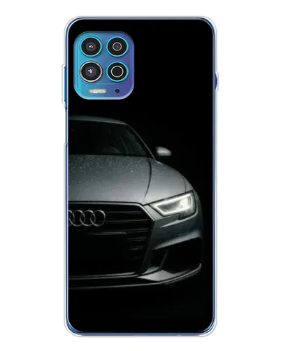 Чехол для Motorola MOTO G100 Pro с картинкой «Audi — детализация кузова»