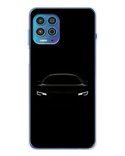 Чехол для Motorola MOTO G100 Pro с картинкой «Взгляд Audi в темноте»