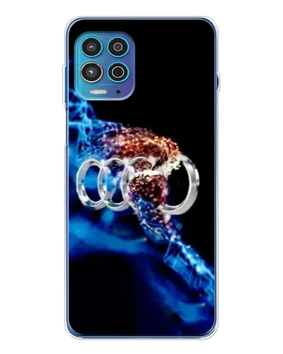 Чехол для Motorola MOTO G100 Pro с картинкой «Энергия лого Audi»