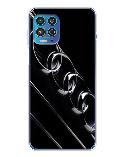 Чехол для Motorola MOTO G100 Pro с картинкой «Audi — абстрактные кольца»