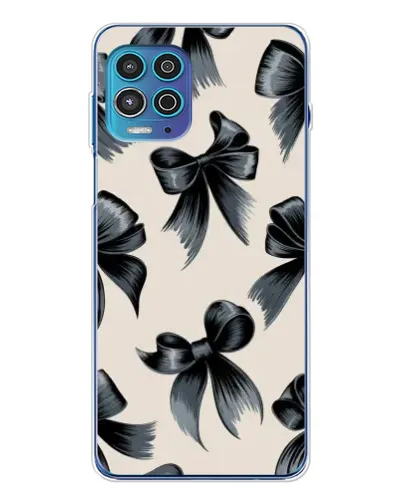 Чехол для Motorola MOTO G100 Pro с картинкой «Банты Coquette» Чехол для Motorola MOTO G100 Pro с картинкой «Банты Coquette»
