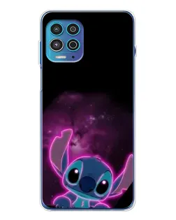 Чехол для Motorola MOTO G100 Pro с картинкой «Неоновый Stitch»
