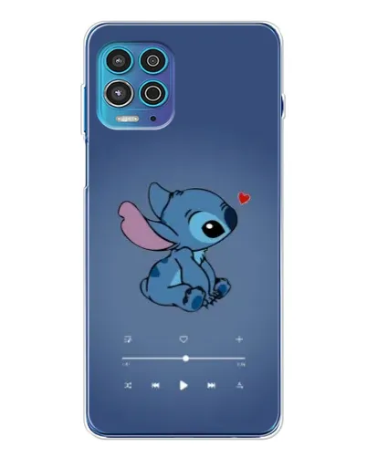 Чехол для Motorola MOTO G100 Pro с картинкой «Музыкальный Stitch» Чехол для Motorola MOTO G100 Pro с картинкой «Музыкальный Stitch»