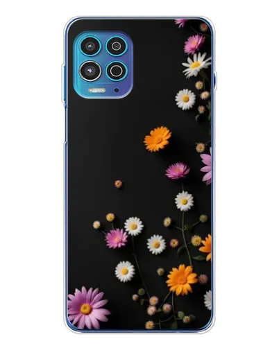 Чехол для Motorola MOTO G100 Pro с картинкой «Цветочная композиция»