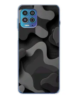 Чехол для Motorola MOTO G100 Pro с картинкой «Темный абстрактный камуфляж» Чехол для Motorola MOTO G100 Pro с картинкой «Темный абстрактный камуфляж»