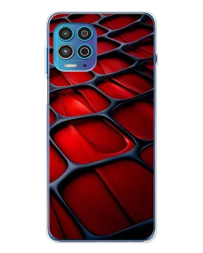 Чехол для Motorola MOTO G100 Pro с картинкой «Красная глянцевая сетка» Чехол для Motorola MOTO G100 Pro с картинкой «Красная глянцевая сетка»