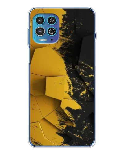Чехол для Motorola MOTO G100 Pro с картинкой «Золотые осколки геометрии» Чехол для Motorola MOTO G100 Pro с картинкой «Золотые осколки геометрии»